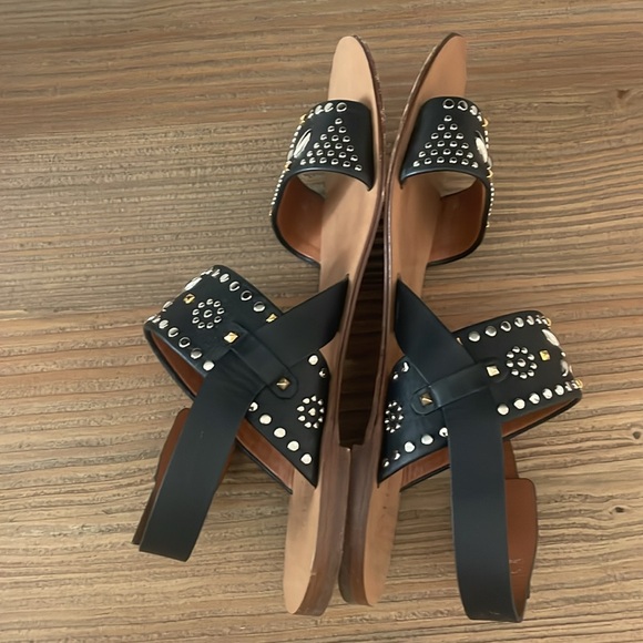 VALENTINO DOUBLE STRAP SANDALS - Picture 6 of 8